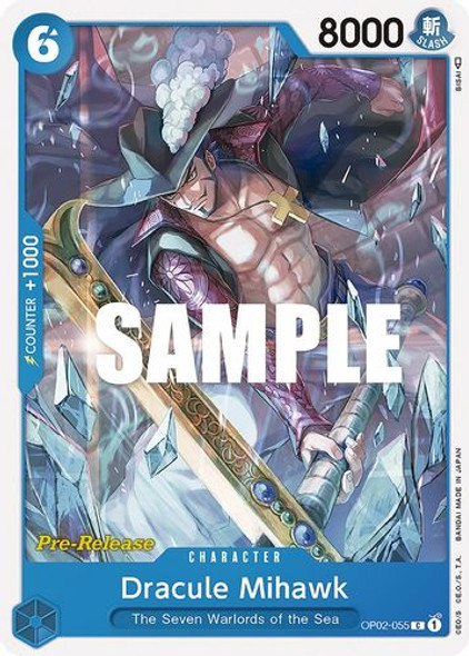 Dracule Mihawk OP02-055 Normal