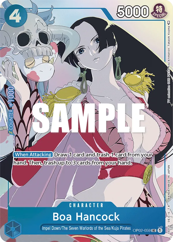 Boa Hancock OP02-059 Alternate Art