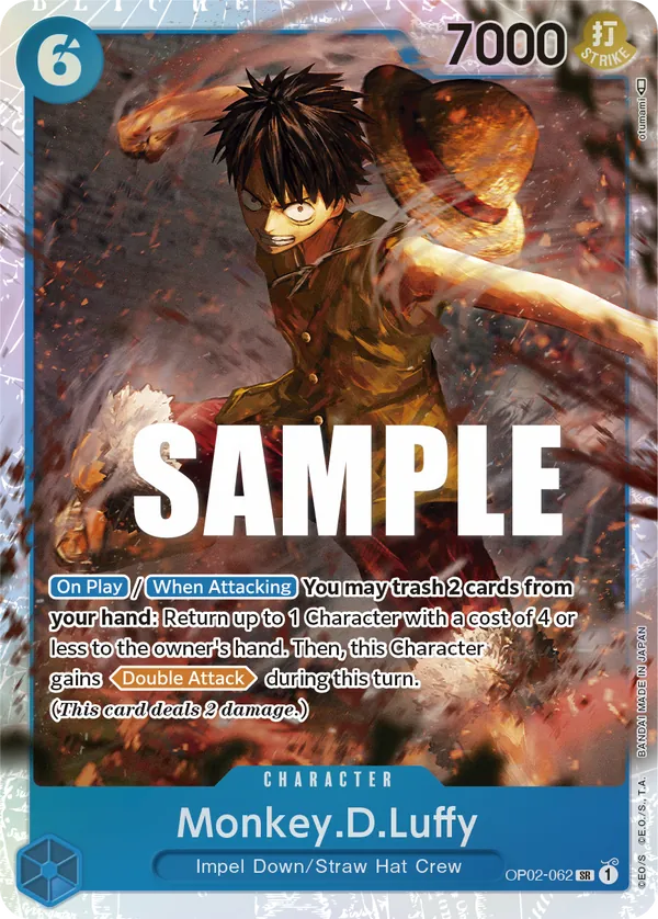 Monkey.D.Luffy OP02-062 Normal
