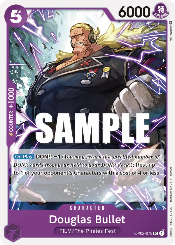 Douglas Bullet OP02-079 Normal