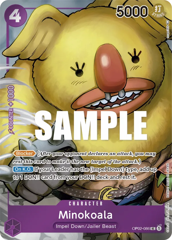 Minokoala OP02-086 Full Art