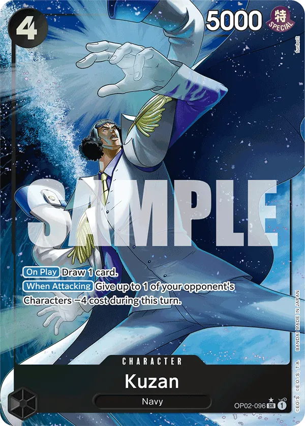 Kuzan OP02-096 Alternate Art