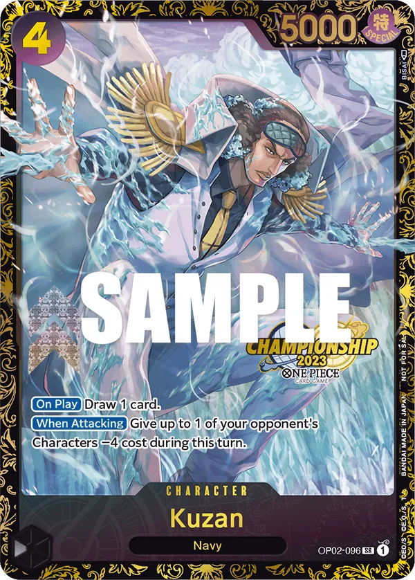 Kuzan OP02-096 Alternate Art