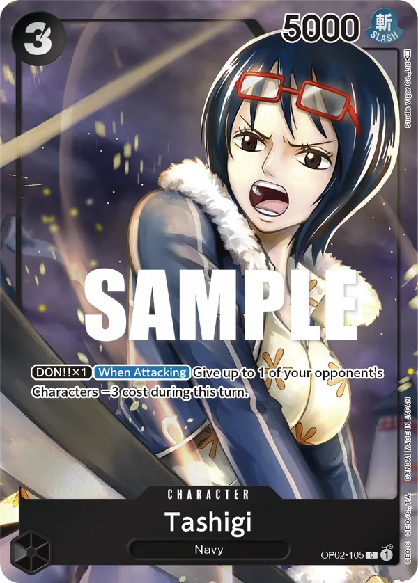 Tashigi OP02-105 Full Art