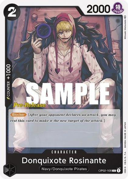 Donquixote Rosinante OP02-108 Normal