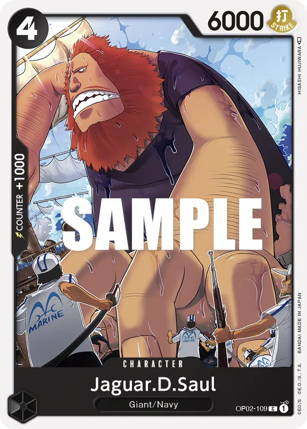 Jaguar.D.Saul OP02-109 Reprint