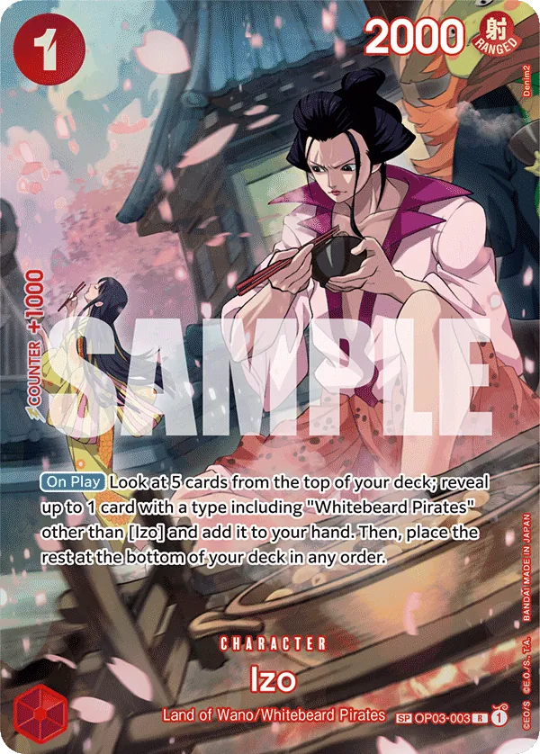 Izo OP03-003 Alternate Art
