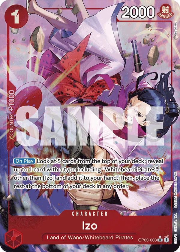 Izo OP03-003 Alternate Art