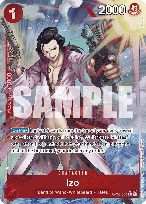 Izo OP03-003 Full Art