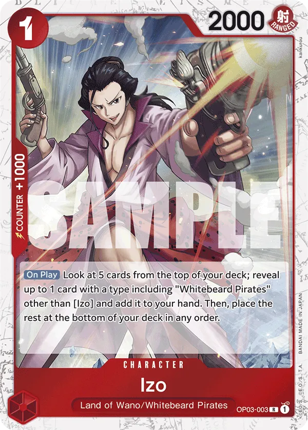 Izo OP03-003 Pirate Foil