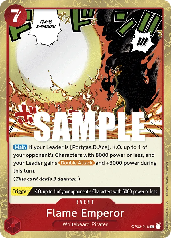 Flame Emperor OP03-016 Normal