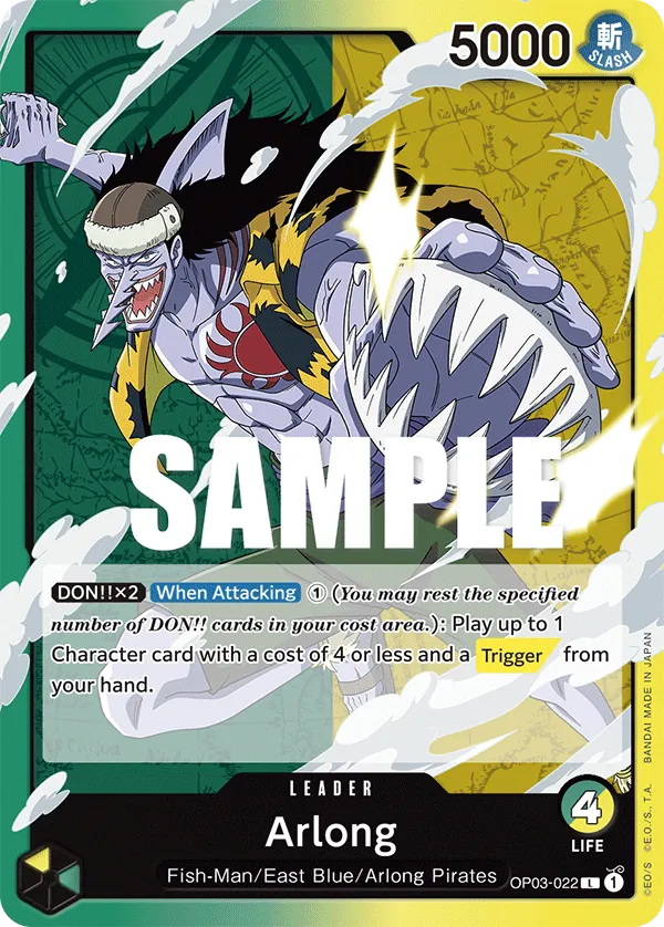 Arlong OP03-022 Normal