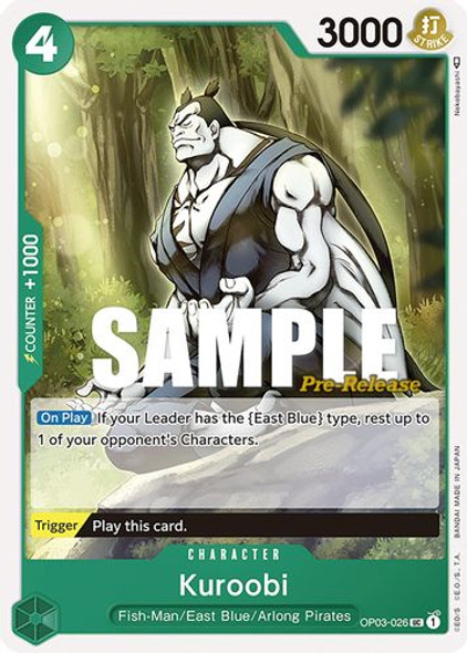 Kuroobi OP03-026 Normal