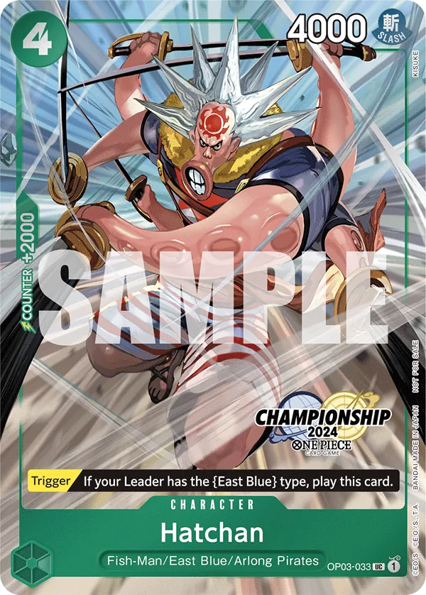 Hatchan OP03-033 Alternate Art