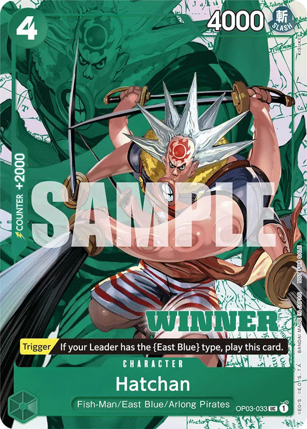 Hatchan OP03-033 Full Art
