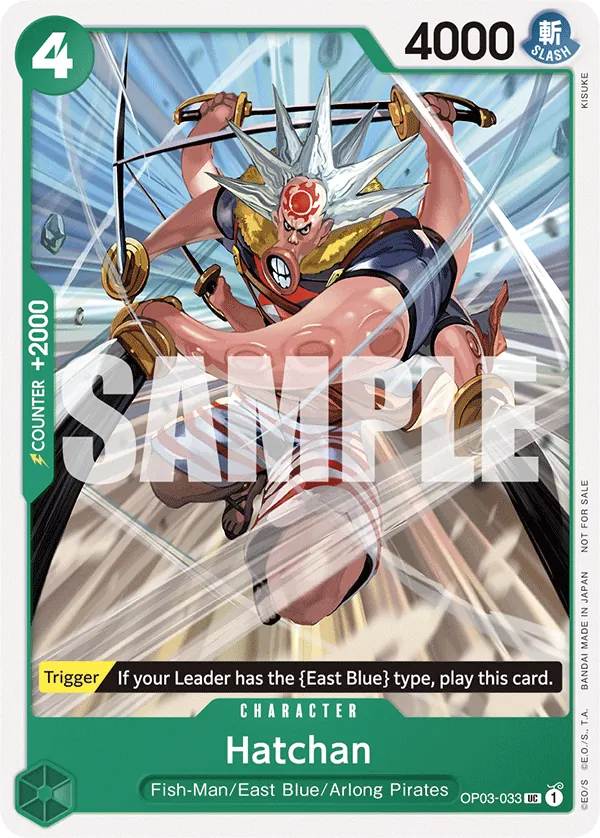 Hatchan OP03-033 Alternate Art