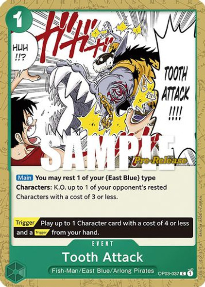 Tooth Attack OP03-037 Normal