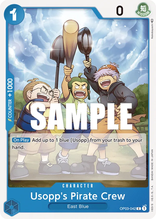 Usopp's Pirate Crew OP03-042 Normal