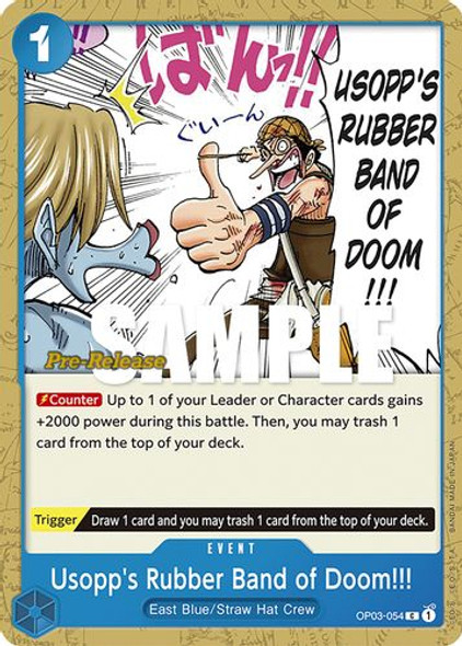 Usopp's Rubber Band of Doom!!! OP03-054 Normal