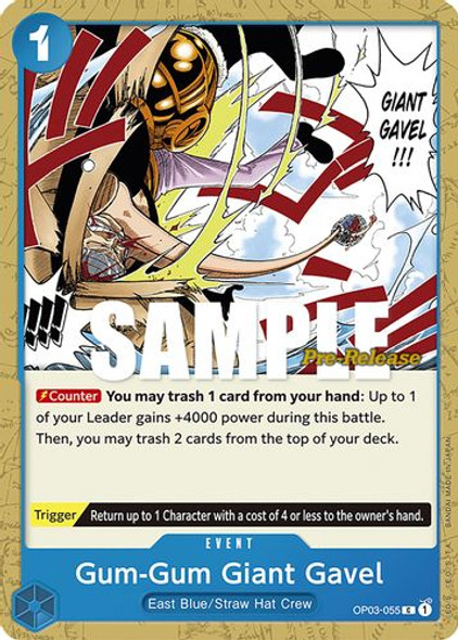 Gum-Gum Giant Gavel OP03-055 Normal