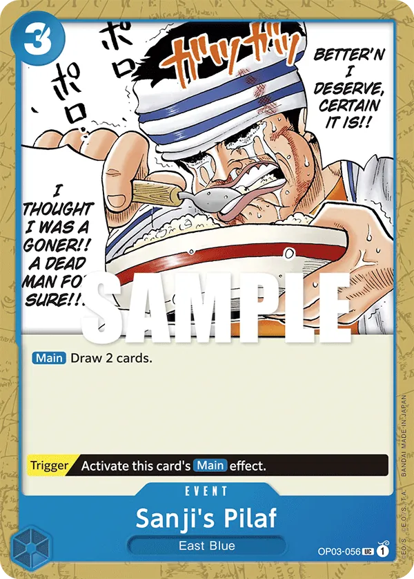 Sanji's Pilaf OP03-056 Normal