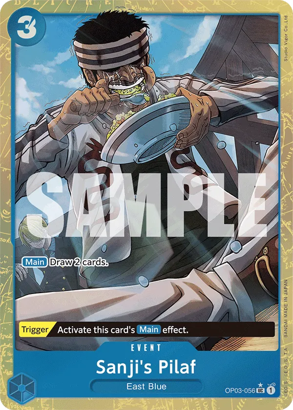 Sanji's Pilaf OP03-056 Alternate Art