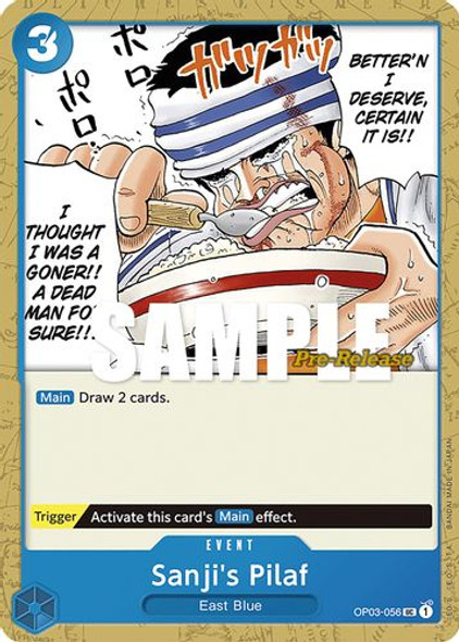 Sanji's Pilaf OP03-056 Normal