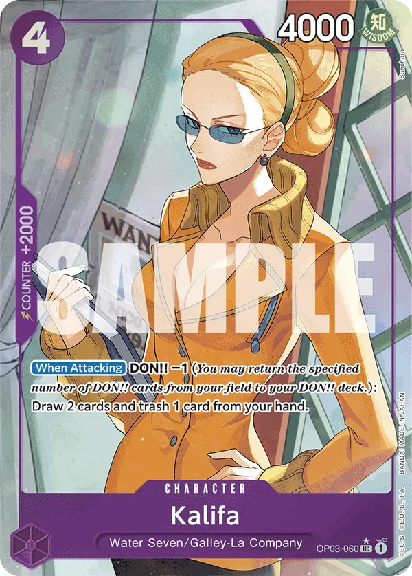 Kalifa OP03-060 Full Art