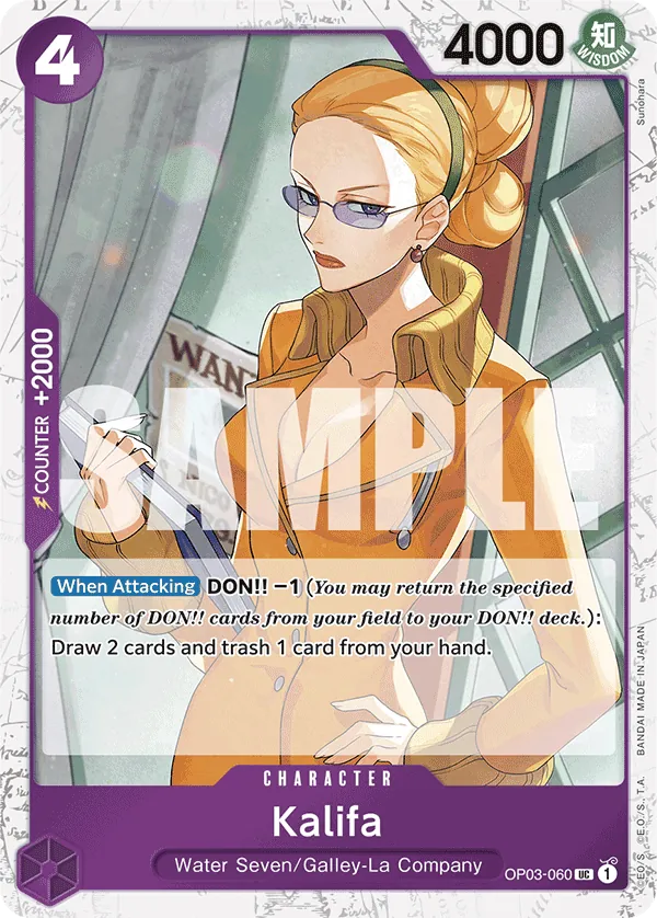 Kalifa OP03-060 Pirate Foil