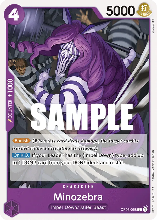 Minozebra OP03-068 Normal