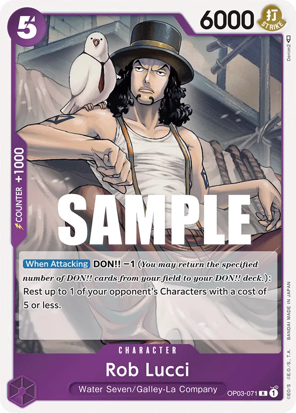 Rob Lucci OP03-071 Normal