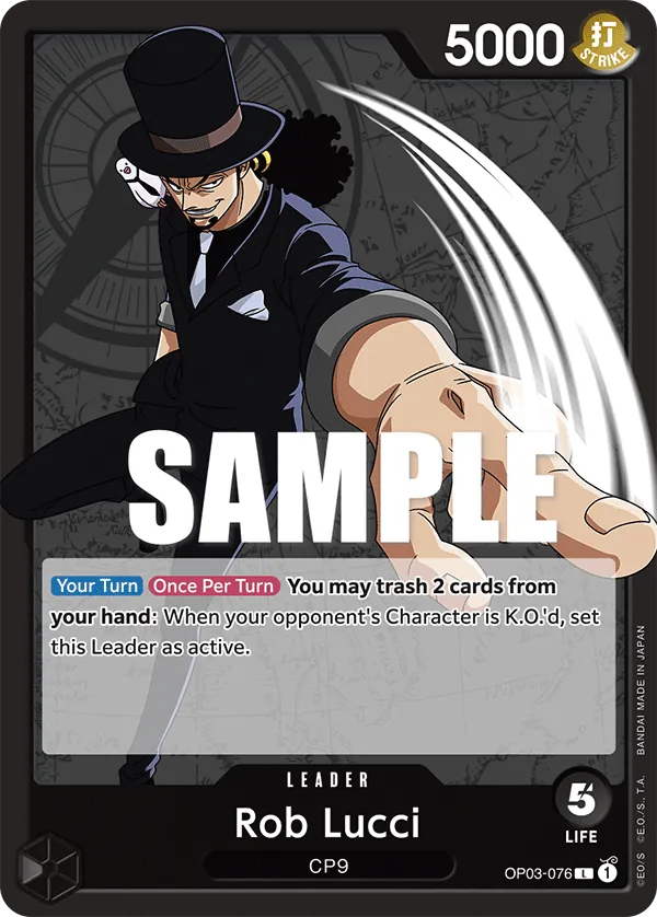 Rob Lucci OP03-076 Normal