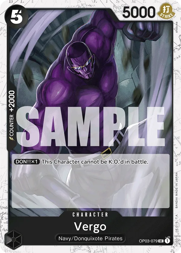 Vergo OP03-079 Pirate Foil