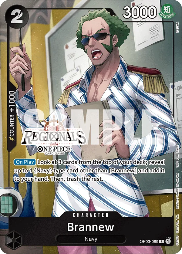 Brannew OP03-089 Alternate Art