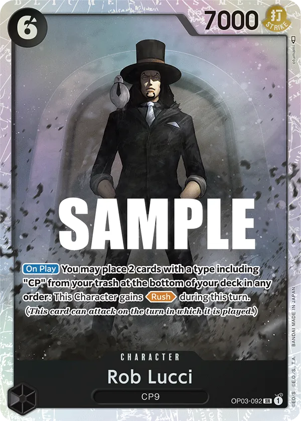 Rob Lucci OP03-092 Normal