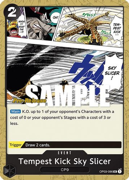 Tempest Kick Sky Slicer OP03-096 Normal