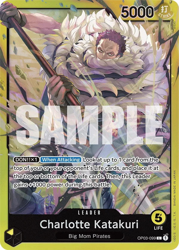 Charlotte Katakuri OP03-099 Alternate Art