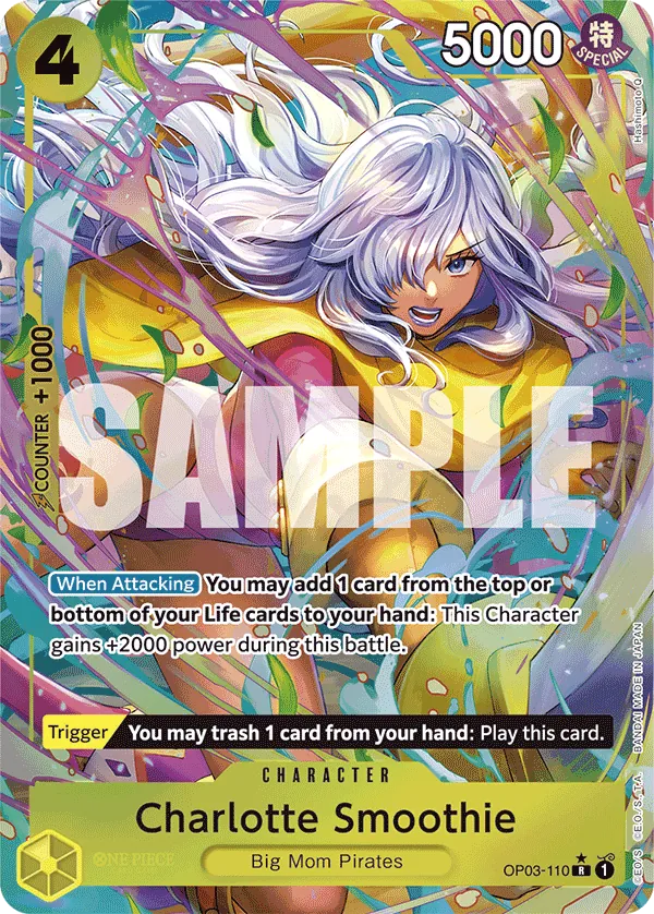 Charlotte Smoothie OP03-110 Alternate Art
