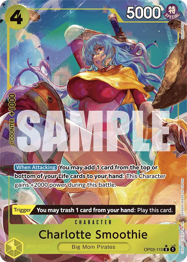 Charlotte Smoothie OP03-110 Full Art