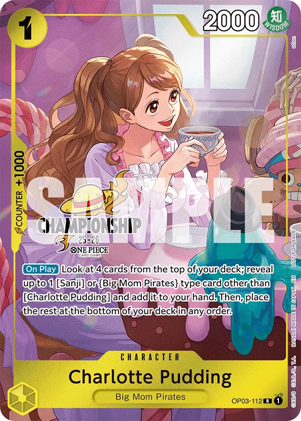 Charlotte Pudding OP03-112 Alternate Art