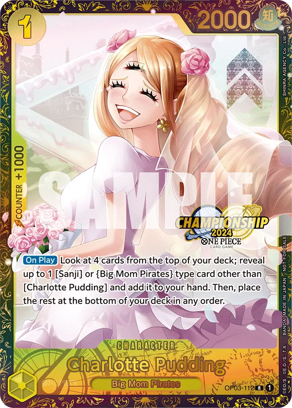 Charlotte Pudding OP03-112 Alternate Art