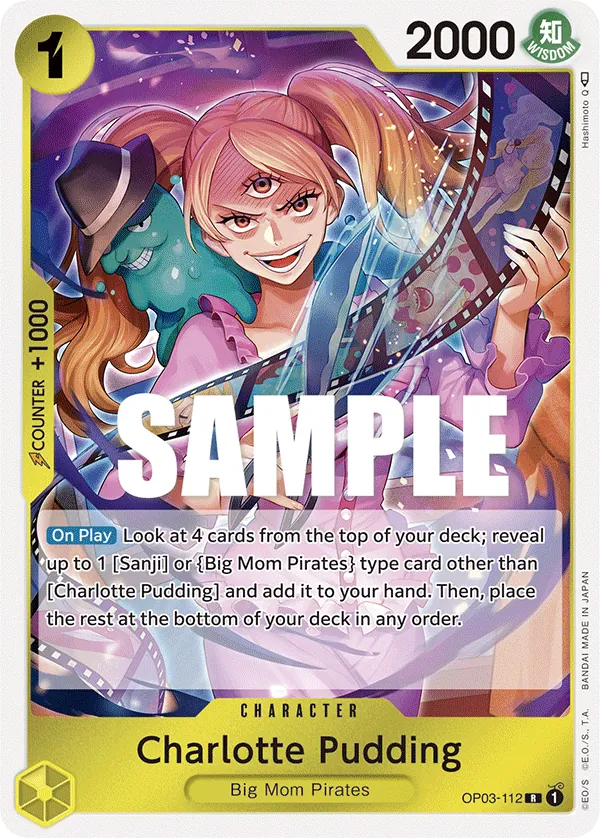 Charlotte Pudding OP03-112 Reprint