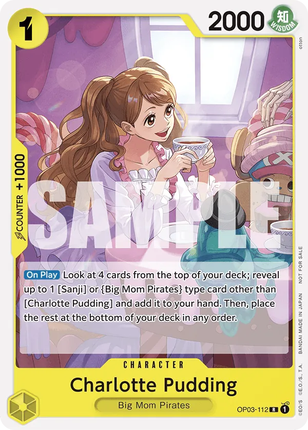 Charlotte Pudding OP03-112 Alternate Art