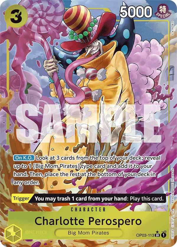 Charlotte Perospero OP03-113 Alternate Art