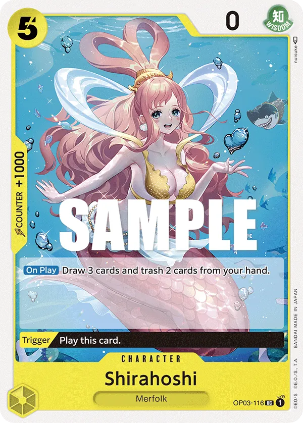 Shirahoshi OP03-116 Normal