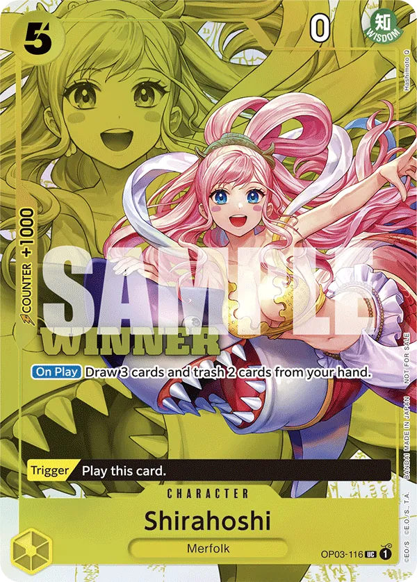 Shirahoshi OP03-116 Full Art