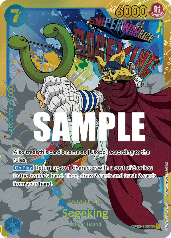 Sogeking OP03-122 Reprint