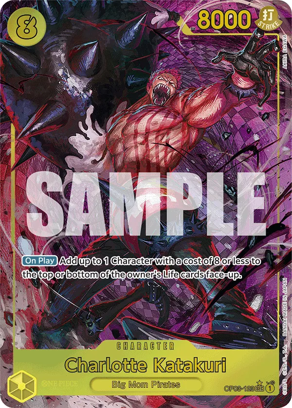 Charlotte Katakuri OP03-123 Alternate Art
