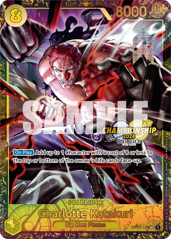 Charlotte Katakuri OP03-123 Alternate Art