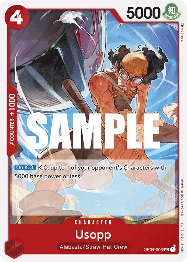 Usopp OP04-003 Normal